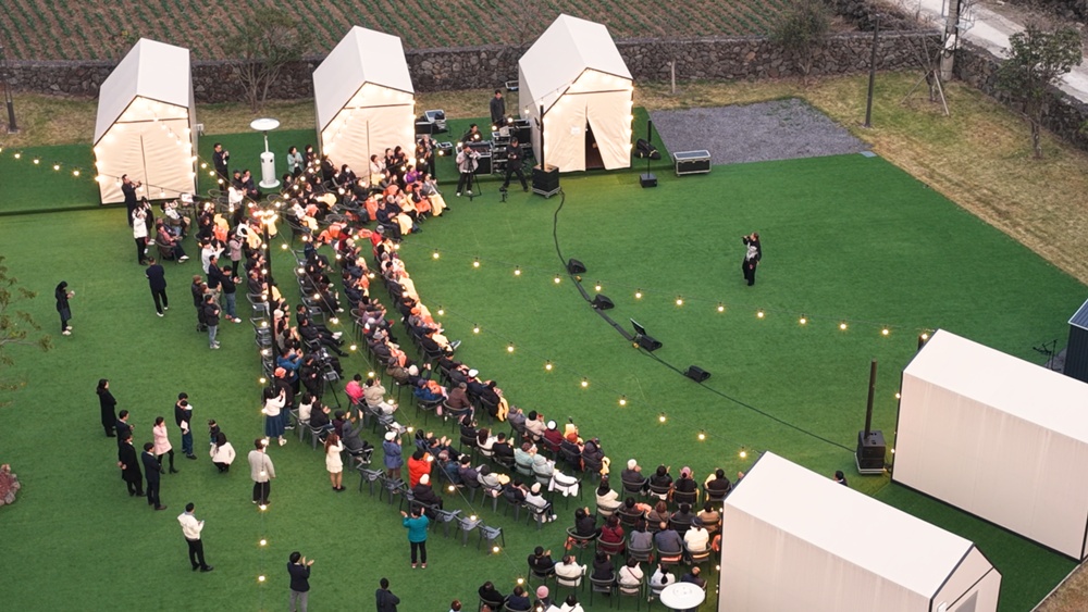 사진 1 ‘신협연수원과 함께가요’ in 제주 음악회 현장